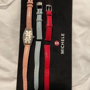 Michele Watch and Band Set